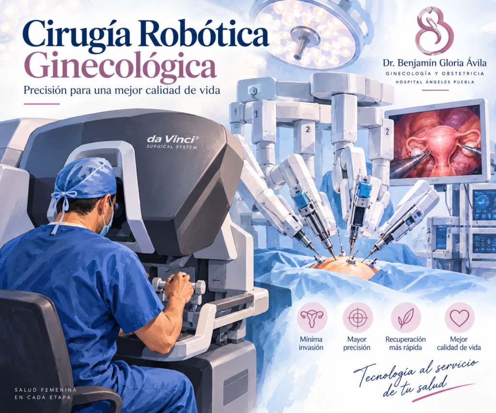 Cirugía robótica ginecológica: precisión y mínima invasión 99655089 A059 4b69 81dc C4ce9035a3e7 1024x853