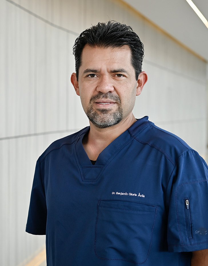 Dr. Benjamín Gloria Ávila, ginecólogo en Puebla
