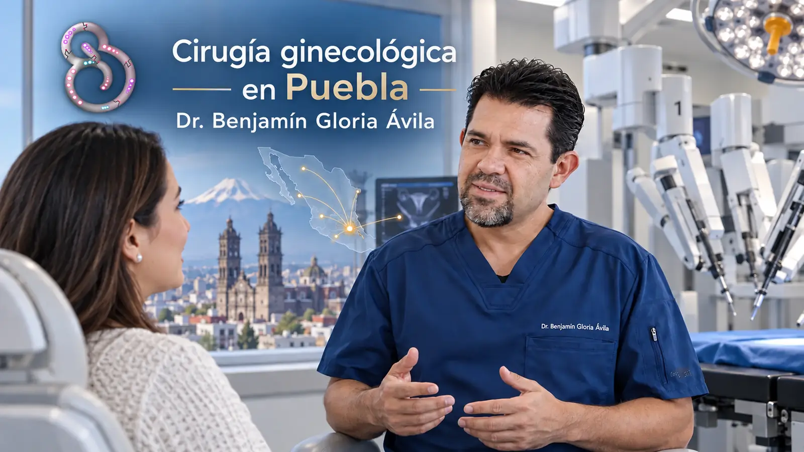 Cirugía ginecológica en Puebla para pacientes de otros estados Cirugía ginecológica laparoscópica y robótica en Puebla para pacientes de otros estados